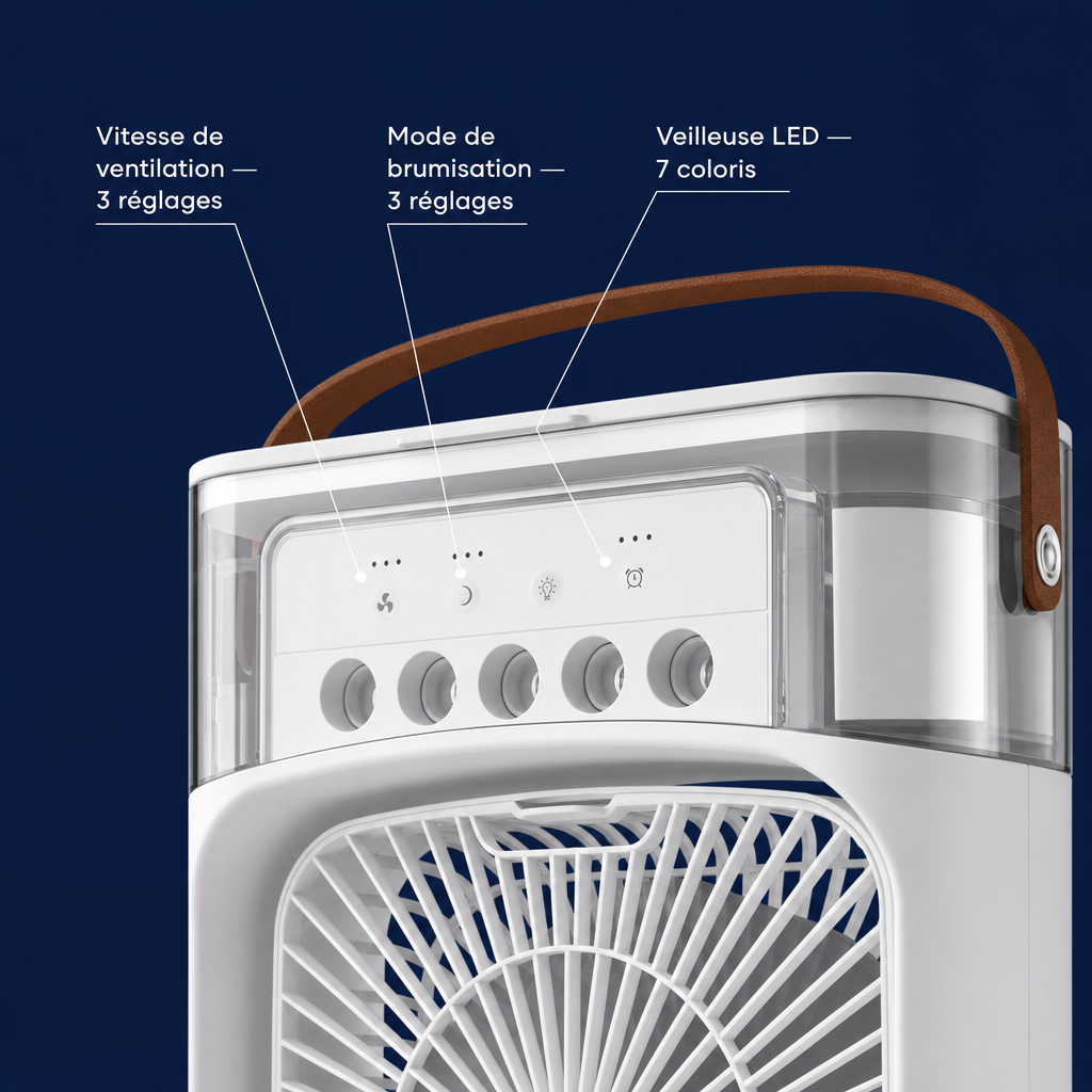 Ventilateur 3 en 1
